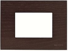 Рамка горизонтальная ABB Niessen Zenit 1-м. 3 мод. N2473 WG дерево натуральное венге картинка